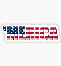 Pegatina Merica America USA