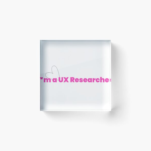 Item preview, I'm a UX researcher designed and sold by shooilaUX.