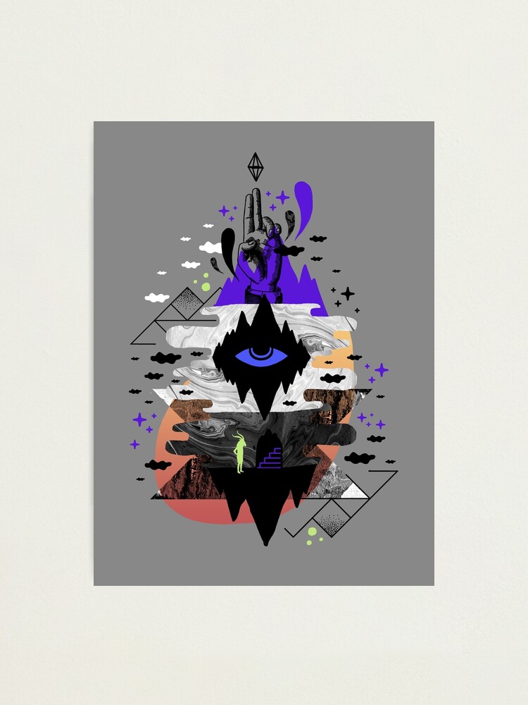 Alternate view of Ascended Photographic Print
