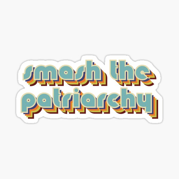 Item preview, Retro Smash the Patriarchy designed and sold by HYHO Designs.