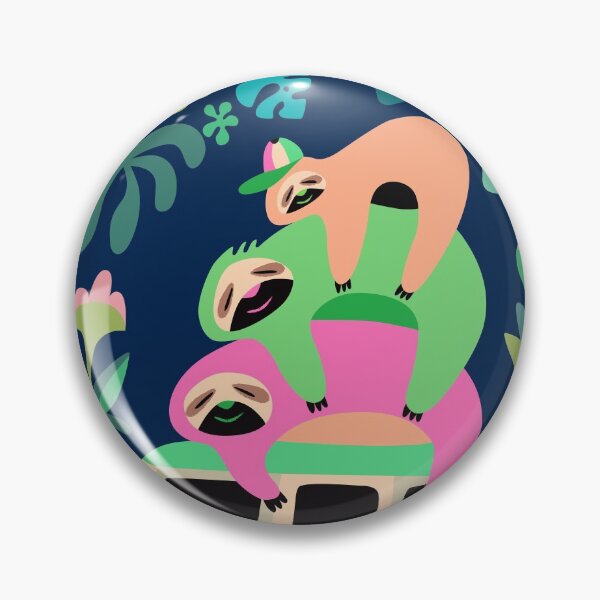 Item preview, Sloth family designed and sold by RacheleeArt.