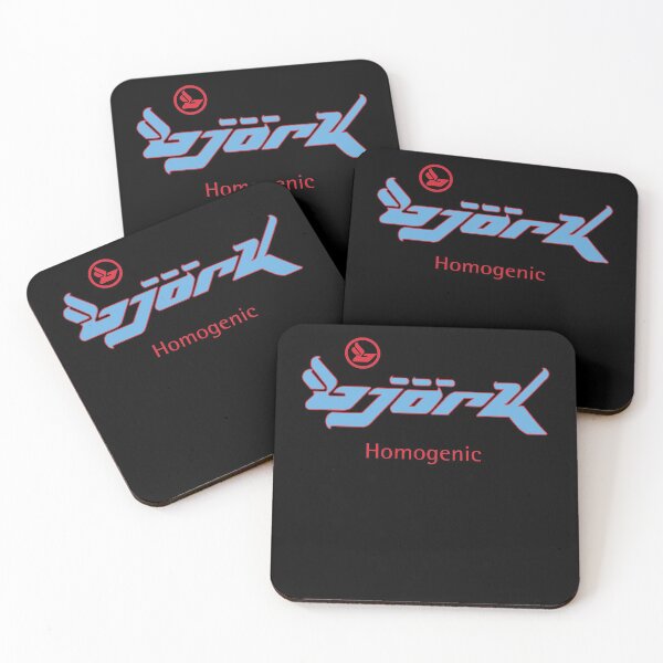 Item preview, Graphic Bjork Homogenic Logo Album (Light Blue Red) designed and sold by BjorkPostFelipe.