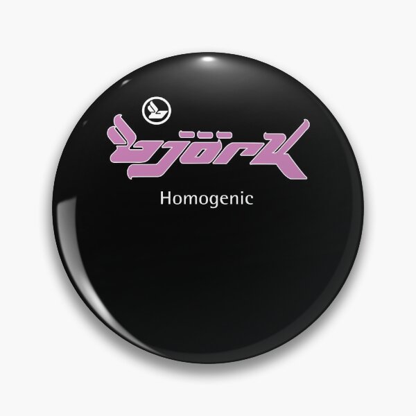 Item preview, Graphic Bjork Homogenic Logo Album (Light Violet White) designed and sold by BjorkPostFelipe.