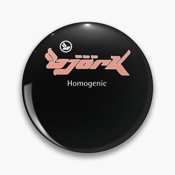 Item preview, Graphic Bjork Homogenic Logo Album (Peach White) designed and sold by BjorkPostFelipe.