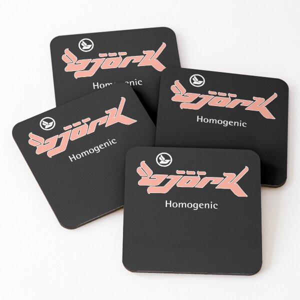 Item preview, Graphic Bjork Homogenic Logo Album (Peach White) designed and sold by BjorkPostFelipe.