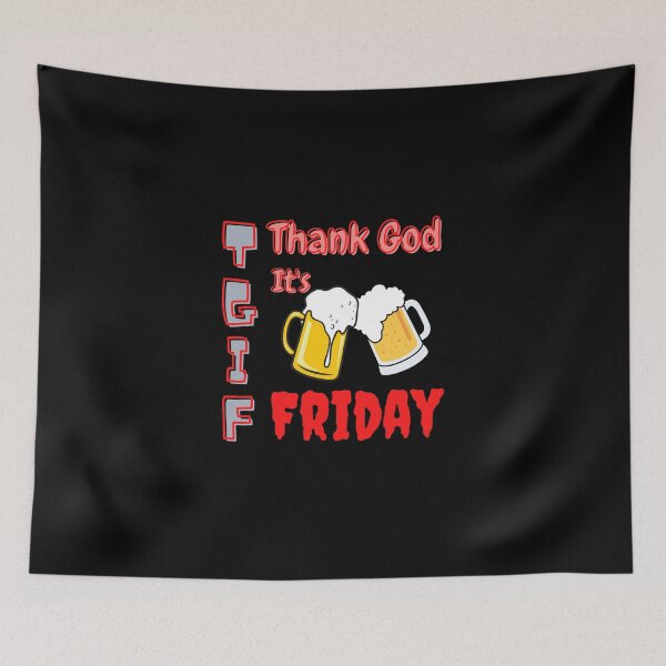 Item preview, Thank God It's Friday designed and sold by JoLiShop.