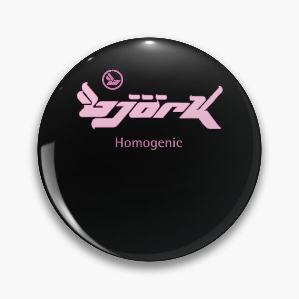 Item preview, Graphic Bjork Homogenic Logo Album (Pink) designed and sold by BjorkPostFelipe.