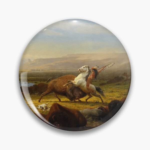 Item preview, Last of the Buffalo - Albert Bierstadt designed and sold by 2Girls1Shirt.