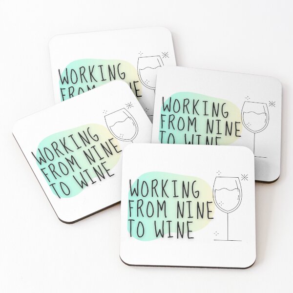 Item preview, Working from nine to wine designed and sold by Beeroclock.