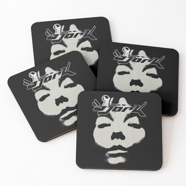 Item preview, Graphic Bjork Homogenic Vintage Face Logo Post (Black White) designed and sold by BjorkPostFelipe.
