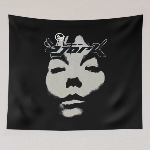 Item preview, Graphic Bjork Homogenic Vintage Face Logo Post (Black White) designed and sold by BjorkPostFelipe.