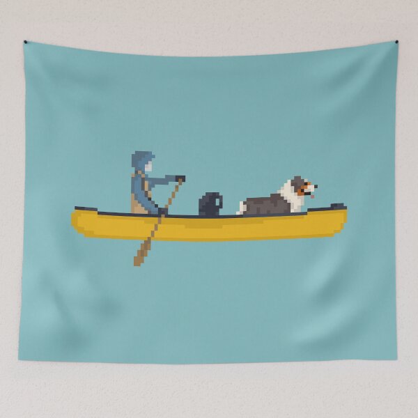 Item preview, Canoeing with a good boy designed and sold by AlexAscended.