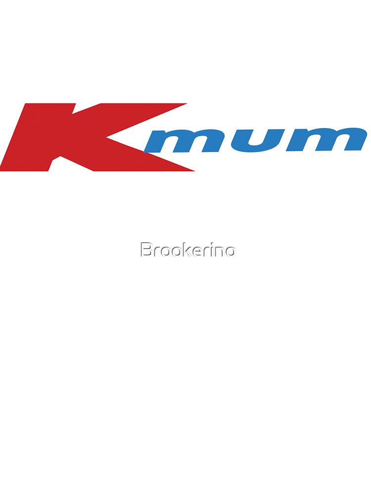 K Mum Kmart Logo Kids T-Shirt - Technical View
