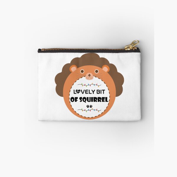 Item preview, lovely bit of squirrel,Funny Comedy,Lovely Bit Of Squirrel Funny Gift For Squirrel Lovers Funny Gift Fitted V-Neck T-Shirt designed and sold by warisara.