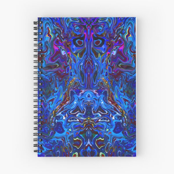 Item preview, Blue Mirror Warp designed and sold by Ritahark.
