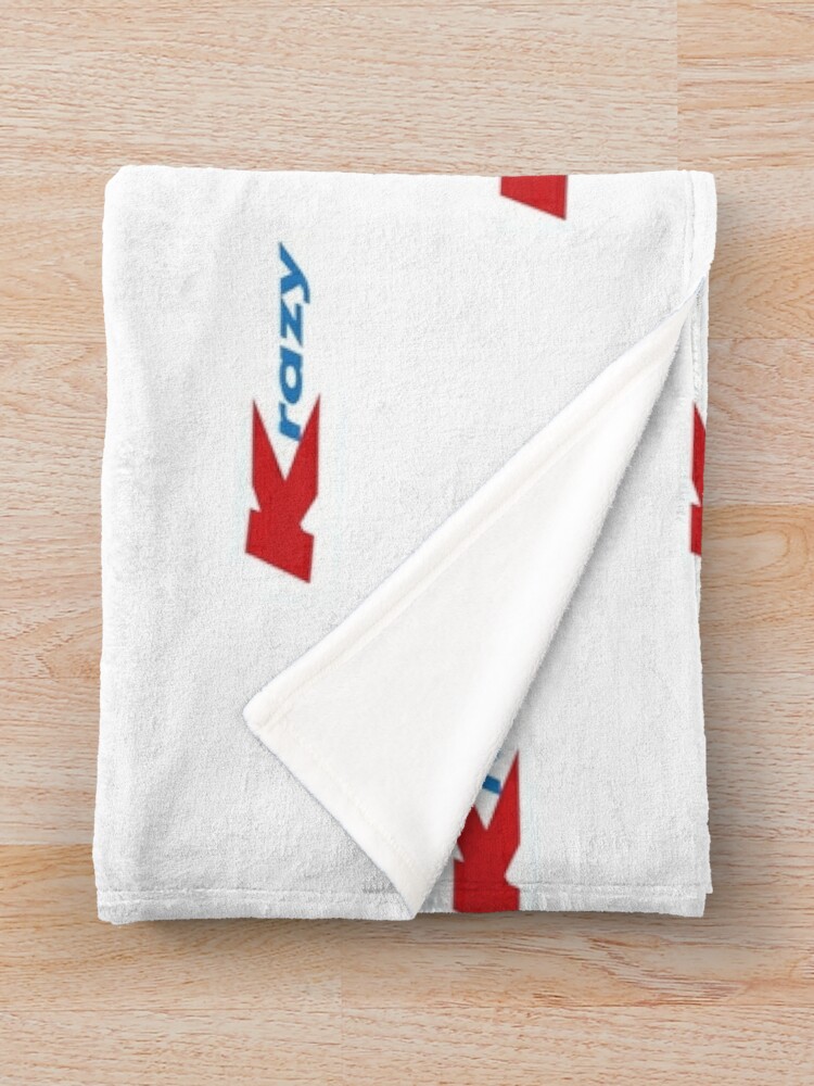 Krazy Kmart Logo Throw Blanket