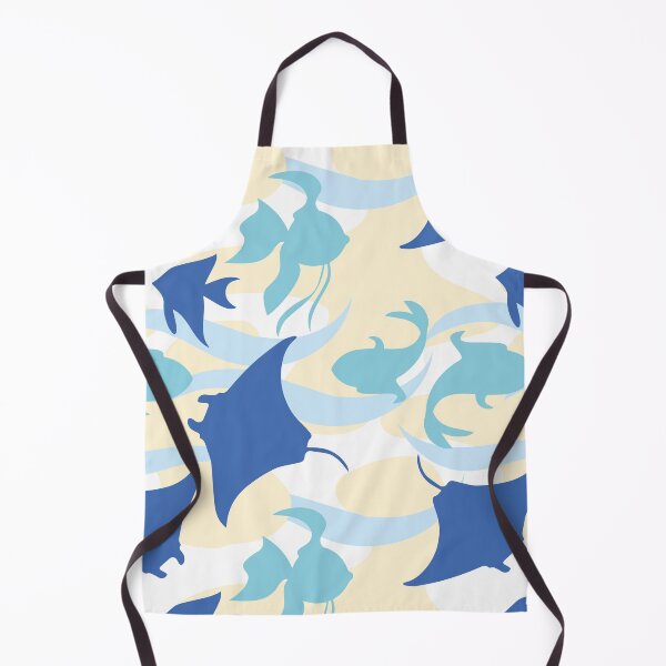 Item preview, Sea Animal Blue Yellow designed and sold by Jelly Bear.