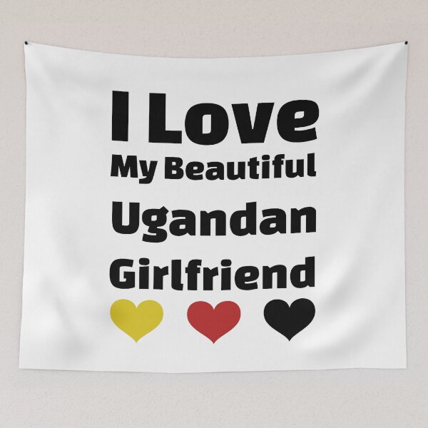 Item preview, I Love My Beautiful Ugandan Girlfriend - Uganda Girlfriend designed and sold by DiceNLDesigns.