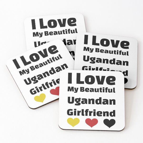 Item preview, I Love My Beautiful Ugandan Girlfriend - Uganda Girlfriend designed and sold by DiceNLDesigns.