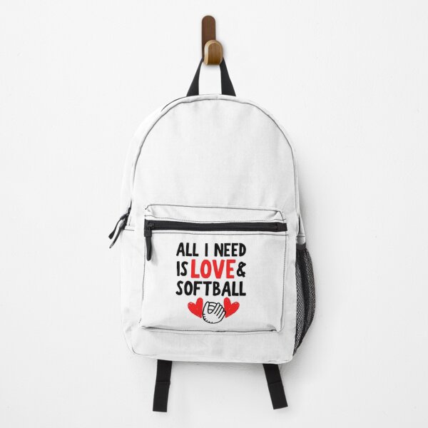 Item preview, All I need is love and softball designed and sold by TheGreenGoat.