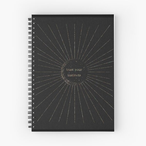 Item preview, Trust your instincts quote art designed and sold by ‧͙⁺˚*･༓☾ Moon Saikia ☽༓･*˚⁺‧͙.