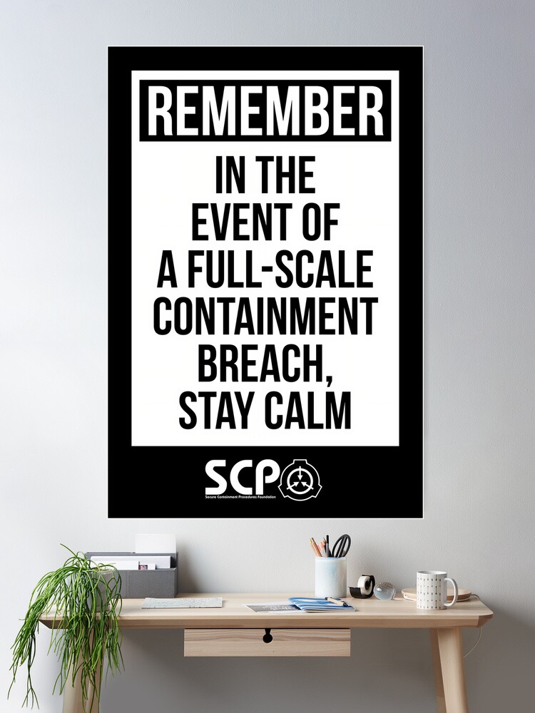 SCP Internal Departments posters that I spent 2 weeks on// Free to