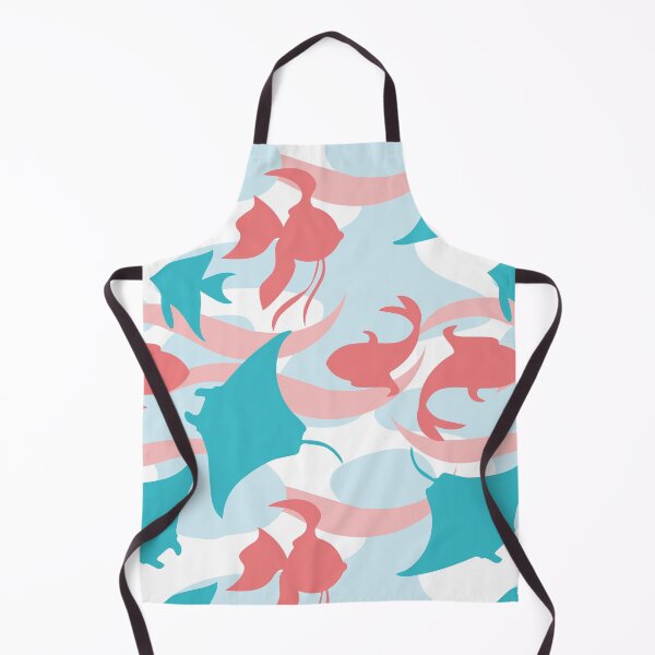 Item preview, Sea Animal Aqua Orange designed and sold by Jelly Bear.
