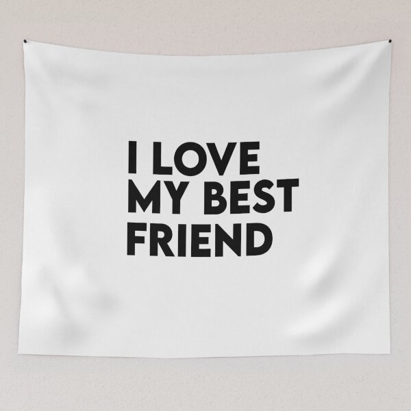 Item preview, I Love My Best Friend designed and sold by Heddar Badreddine.
