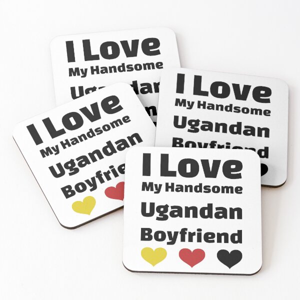 Item preview, I Love My Handsome Ugandan Boyfriend - Uganda Boyfriend designed and sold by DiceNLDesigns.
