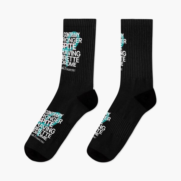 Item preview, On The Contrary I’m Stronger Despite Having Tourette Syndrome, Tourette’s Awareness  designed and sold by MJDezigns.