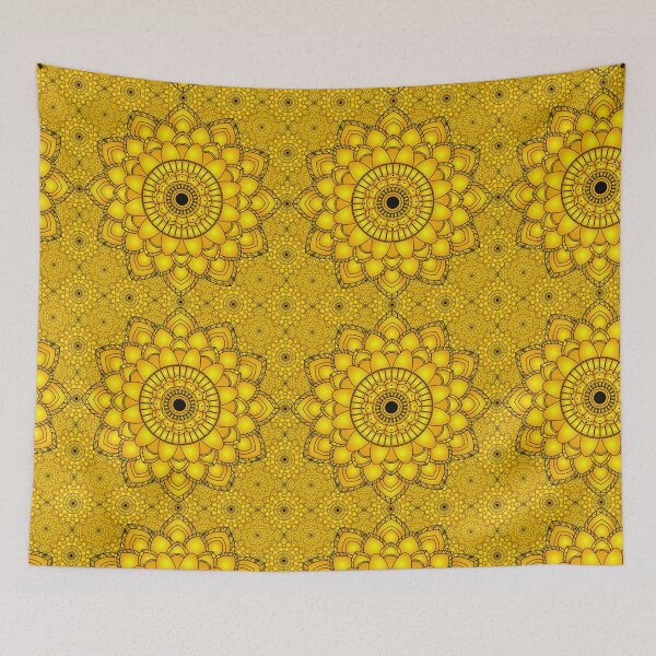 Item preview, Beautiful Yellow Mandala Pattern designed and sold by docferds.