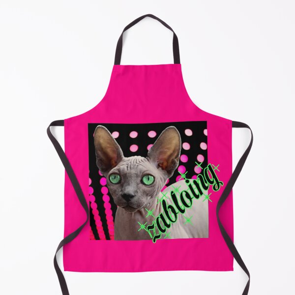 Item preview, zabloing funny floppa caracal meme sphynx cat designed and sold by toastygoat.