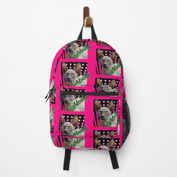 Item preview, zabloing funny floppa caracal meme sphynx cat designed and sold by toastygoat.
