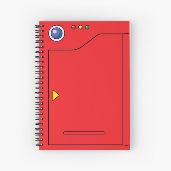 Pokedex  Spiral Notebook for Sale by Hannah Lee