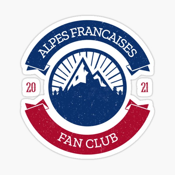 French Alps - Fan Club Sticker