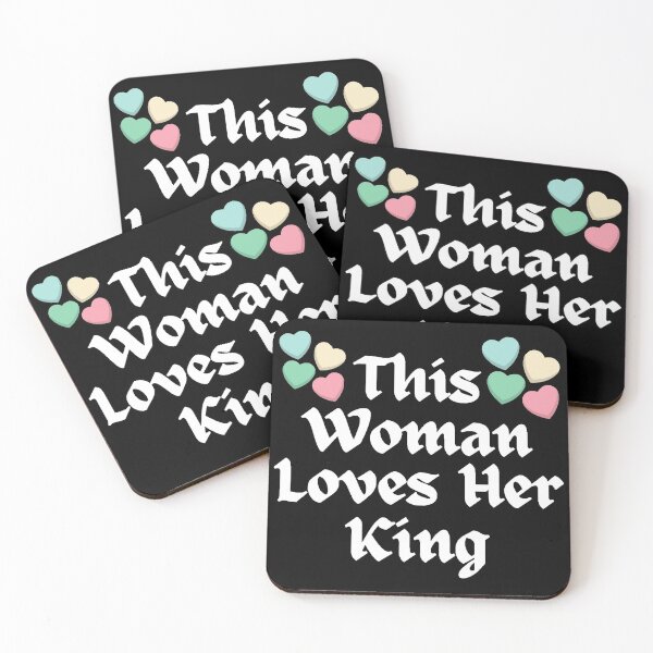 Item preview, Wordplay meme, This Woman Loves her King #1 designed and sold by Hypnotees.
