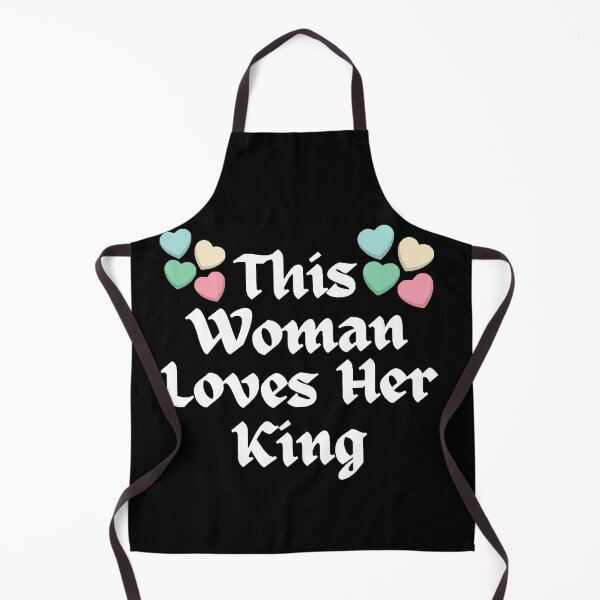 Item preview, Wordplay meme, This Woman Loves her King #1 designed and sold by Hypnotees.