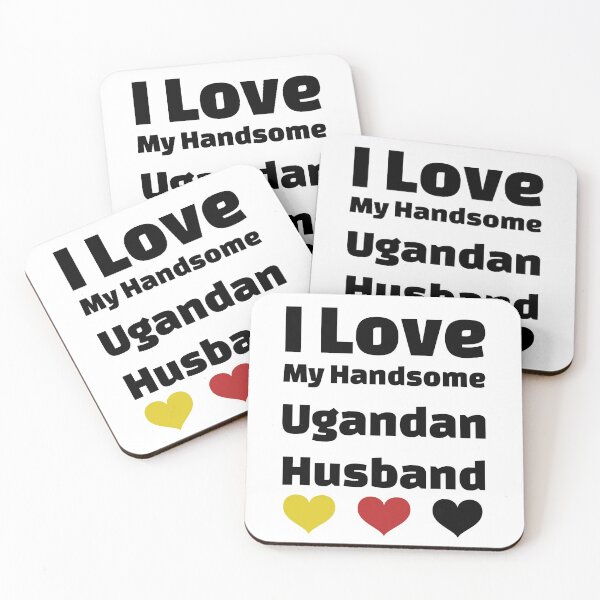 Item preview, I Love My Handsome Ugandan Husband - Uganda Husband designed and sold by DiceNLDesigns.