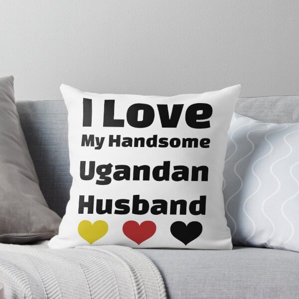 Item preview, I Love My Handsome Ugandan Husband - Uganda Husband designed and sold by DiceNLDesigns.