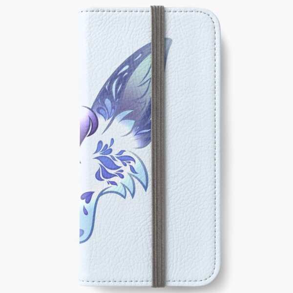 Pastel Flower Wolf (Lupora) iPhone Wallet