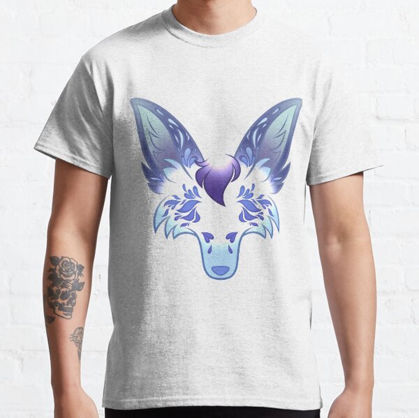 Pastel Flower Wolf (Lupora) Classic T-Shirt