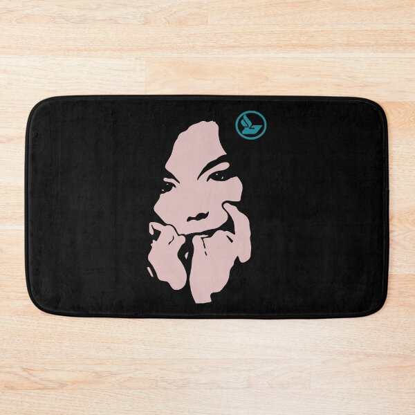 Artikelvorschau, Retro Björk Gesicht Logo Post (Pink) entworfen und verkauft von BjorkPostFelipe.