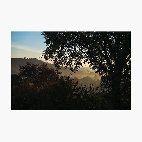 Foggy view Photographic Print