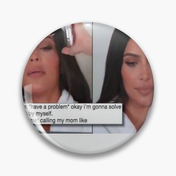 Item preview, Kim kardashian meme, kim kardashian calling meme designed and sold by Mayuri Juyal.