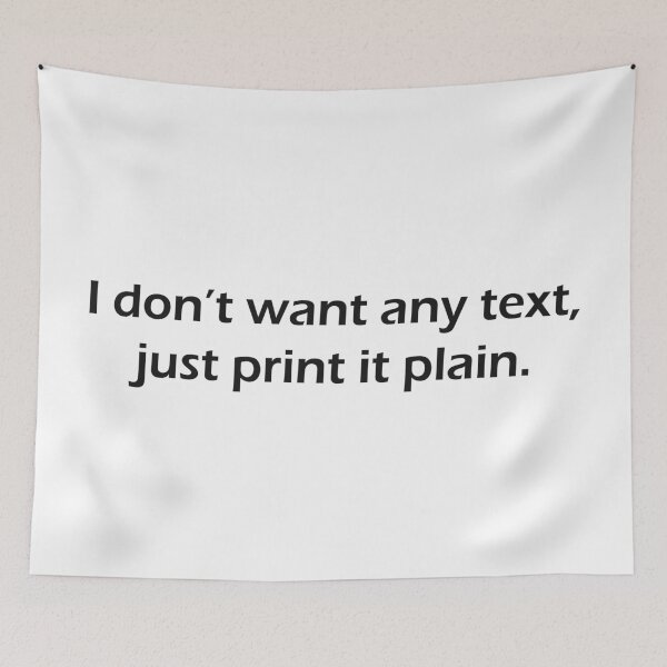 Item preview, I don't want any text, just print it plain. designed and sold by NoobGamerGreg.
