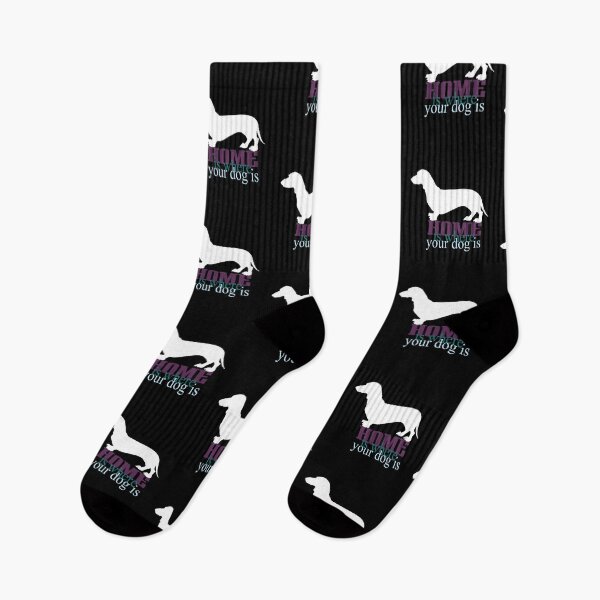 Item preview, Home Is Where Your Dog Is (Dachsund) designed and sold by superdumb70.