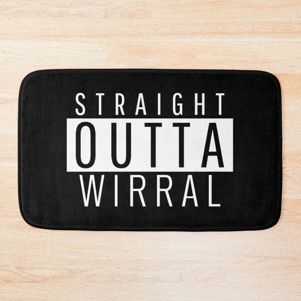 Item preview, Straight Outta Wirral Merseyside designed and sold by Teelogic.