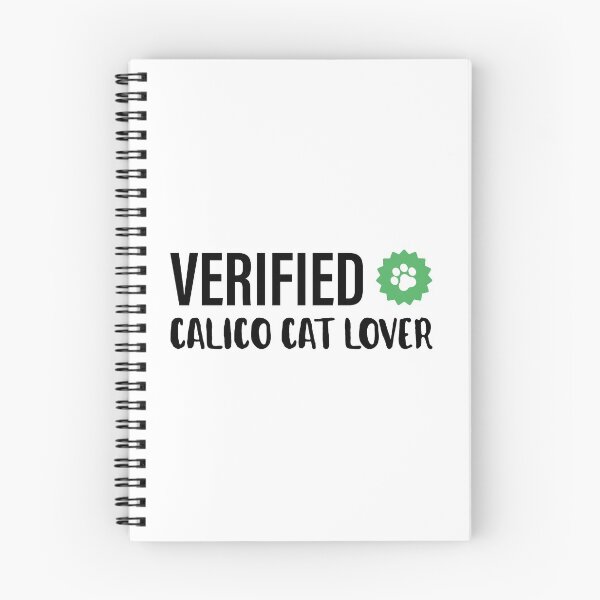 Item preview, Verified | Cat Lover | Calico Cat | White designed and sold by Fluffy-Vectors.