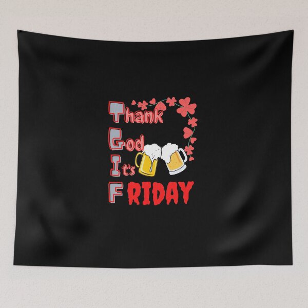 Item preview, Thank God It's Friday designed and sold by JoLiShop.