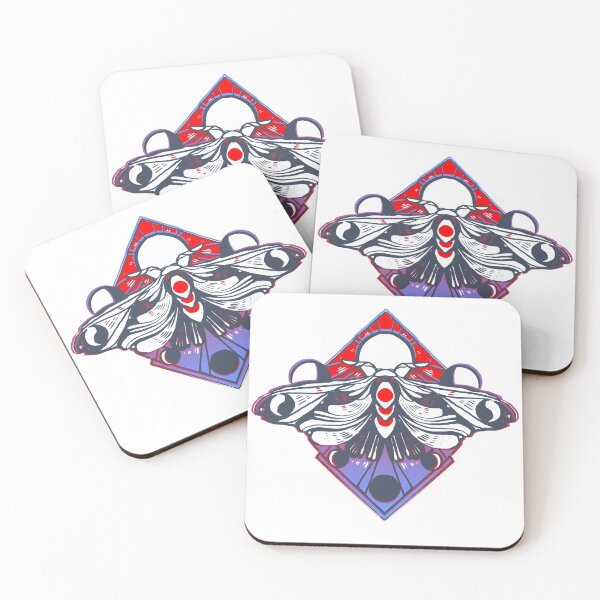 Item preview, Blue Red Eyed Moth designed and sold by Zephyrenn.